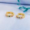 New 925 Sterling Silver Earrings Fashion AAA Zircon For Women Exquisite Student Girlfriend Jewelry Accessories Wedding Party