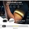 Running Lights 6-Pack, LED Rechargeable Armband Running Lights for Runners – These Wrist Lights are Ideal for Night Running, Jogging, Walking