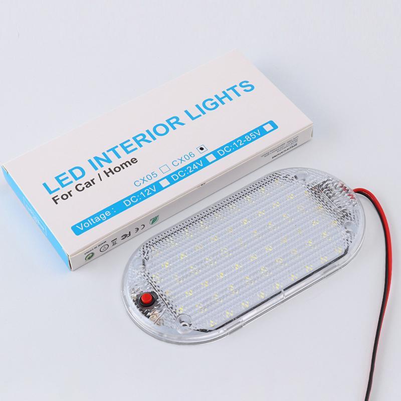 Car Ceiling Lights Ceiling Super Bright Car Led Dome Lamp Interior Roof Non-Glare Reading Lamp For Drivers Passengers