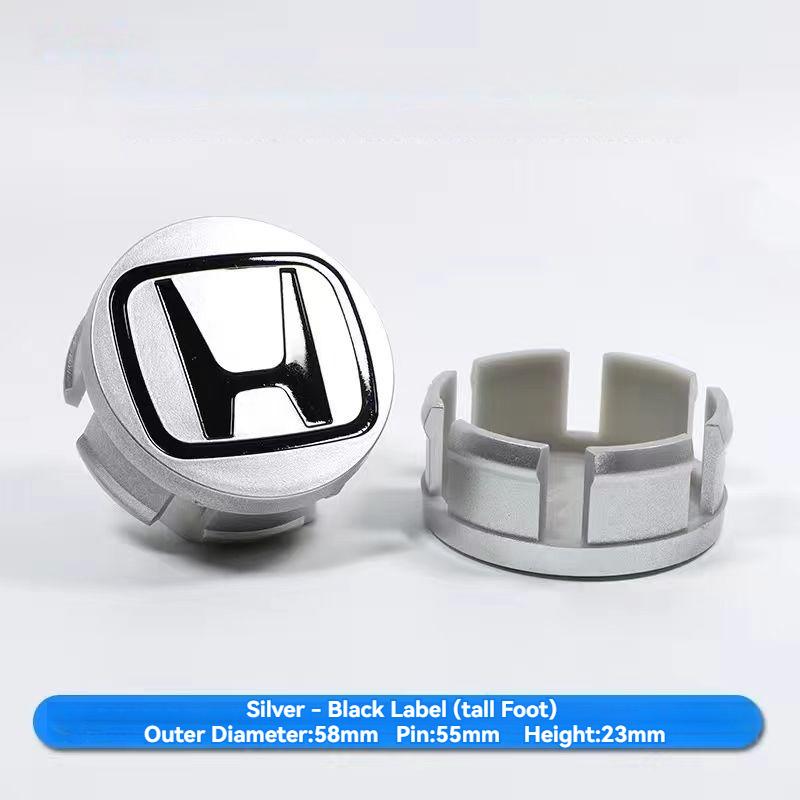 CPN1 4pcs 58mm Honda car wheel hub covers suitable for Honda Fit City Concept S1