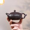 Традиционный исинский фиолетовый глиняный чайник Китайский ручной работы Чайник для дома Красивый чайник Сырая руда Цзыша Чайный набор Аксессуары 210 мл