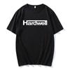 Dj Hardwell Logo Print Tshirt Cotton Short Sleeve Male Tshirts Unisex Hip Hop Streetwear Casual Oneck Unisex Wounisex T Shirt Tees