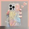 Подходит для чехла для мобильного телефона Huawei Pura70 Mate60/50pro Синий бант-подставка Nova12/7 Лазер из перьевой пряжи