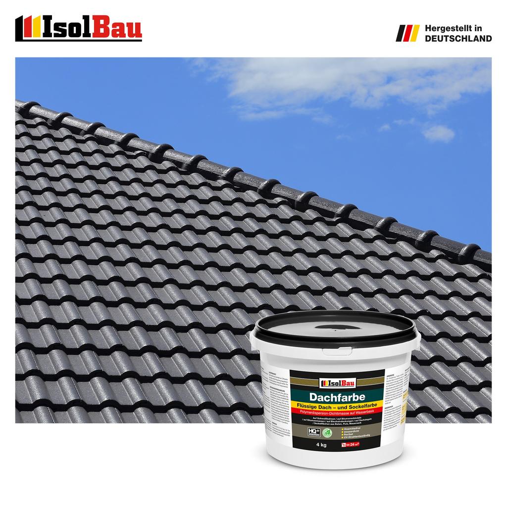 IsolBau Roof Paint Dachfarbe Anthracite 4