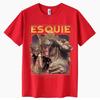 Esquiu Clair Obscur Expedition 33 Эстетичная Футболка Новинка Хлопок Оверсайз Футболки Харадзюку Высококачественные Футболки Подростки