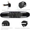 Comfortable Adjustable Elastic Non-Skid Breathable Lightweight Waist Belt Steel Stays for Yoga Fitness Training Core Stability