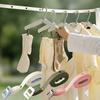 Adjustable Portable Storage Lanyard Windproof Travel Laundry Drying Line Outdoor Clothesline  Hotel