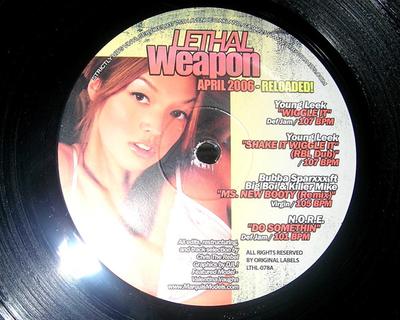 12-дюймовая пластинка VARIOUS - Смертельное оружие - Апрель 2006 - Reload LTHL078 Только хиты V 2006 US Рэп и хип-хоп/R&B Б/У