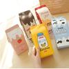 New Printing Friut Milk Beverage Bottle PU Women Shoulder Bags Mini Wallet Bags Small Korean Version Mini-Bag