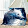 1pc Animals:lizard pattern blanket, all season lightweight home office outdoor nap multifunctional blanket