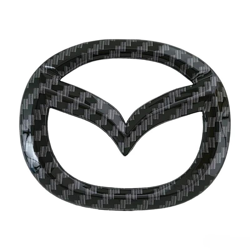 For Mazda CX6 RX7 MX5 CX5 CX3 Protege CX9 CX7 CX9 ABS Car Steering Wheel Emblem Cover Stickers Auto Logo Badge Decals Decoration h5