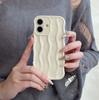 Нишевый продвинутый индукционный гальванический чехол для телефона iPhone17Pro max Apple 16 новый 15/14 с эффектом водяной ряби.