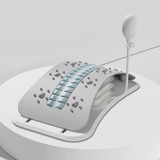 Тренажер для спины, тренажер для талии, регулируемый декомпрессор позвоночника, сколиоз, ишиас, облегчение боли в пояснице, массажер, доска для вытяжения поясницы