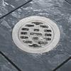 304 Stainless Steel Floor Drain 3.94in Diameter Floor Drain Kit Shower Drain Kit  75mm Pipe
