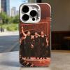 J-Jonas Brothers Band White Shockproof Phone Case For iPhone 17,16,15,14,13,12,11,Pro,XS,Max,Plus,Mini,SE