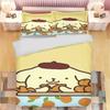 Пододеяльник Кинг-сайз Pom Pom Purin Комплект Детское Одеяло Мультфильм Аниме Подростковый Королевский Размер Постельное Белье Кинг Одеяло Класс А С Принтом
