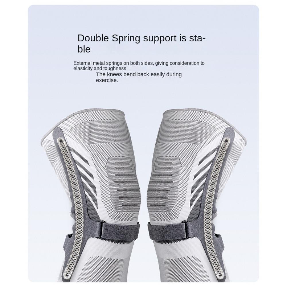 1 PC Cold-Proof Running Knee Pads Non-slip Knitted Nylon Sports Knee Pad  Skipping Rope