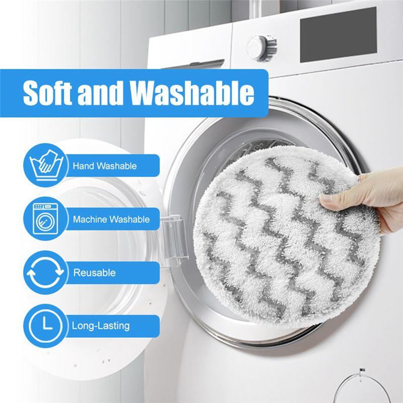 AEE4-9шт. Насадки для швабры для Bissell 3897A 3712 Паровая швабра с функцией оттирания Аксессуары Тряпка для швабры