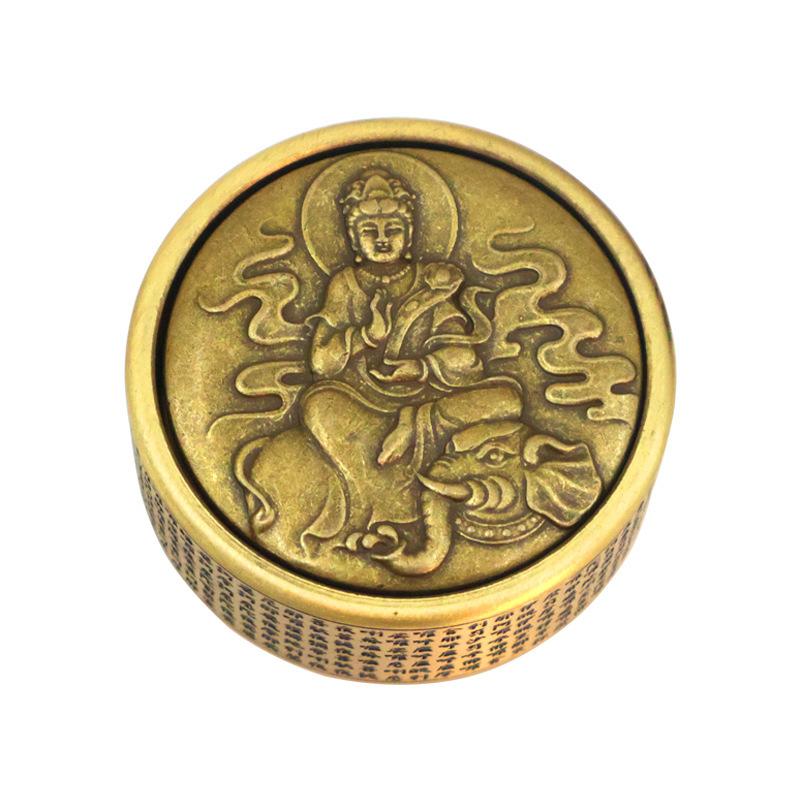 Metal Zen Buddha Gyroscope Fidget Spinner Adult Anxiety Relief Toy Fingertip Gyroscope Ansiedad Alivio Del Estres Exquisite Gift