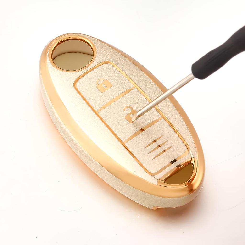 В ПУТЬ Чехол для ключа из ТПУ, Совместим с Nissan New Notebook,