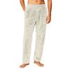 Men's Drawstring Pocket Flannel  Pants Homewear Sleep Pants