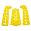 EVA Anti Slip Stomp Pad with Squarea Hole for Surfboard Shortboard Longboard Skimboard(yellow)