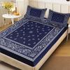 Комплект постельного белья Paisley Mandala Black в стиле бохо для взрослых, комплект постельного белья с наволочкой для спальни