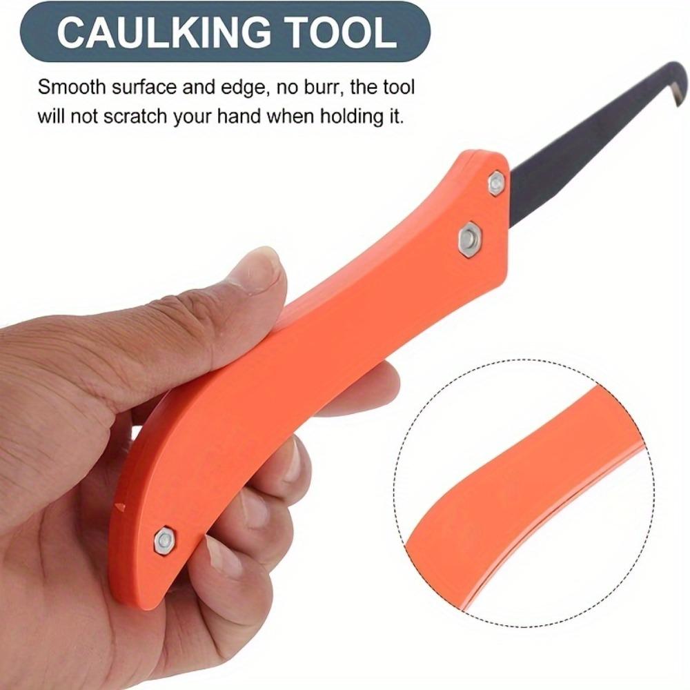 Folding Seam Construction Hook Knife, Tile Seam Cleaning Tool, Seam Groover For Kitchen, Bathroom, Bedroom Tile Joints And Edges, Durable Material