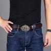 Western Cowboy Carved Belt Buckle Metal Rock Belt Link Buckle Teens Unisex Belt Buckle DIY Replacements Supplies