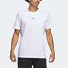 Adidas ДОН. Превосходная футболка с буквенным логотипом, круглым вырезом и короткими рукавами, мужские топы, белая IB9403