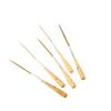 5Pcs Smooth Strokes Long Line Brush Set Wood  Handle Art Paint Brushes  Comics Painting