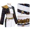 Новый черный цвет золото K-pop Косплей Охотники на демонов Руми Зои Мира Костюм Женский крутой костюм Хэллоуин вечеринка Наряд для ролевых игр