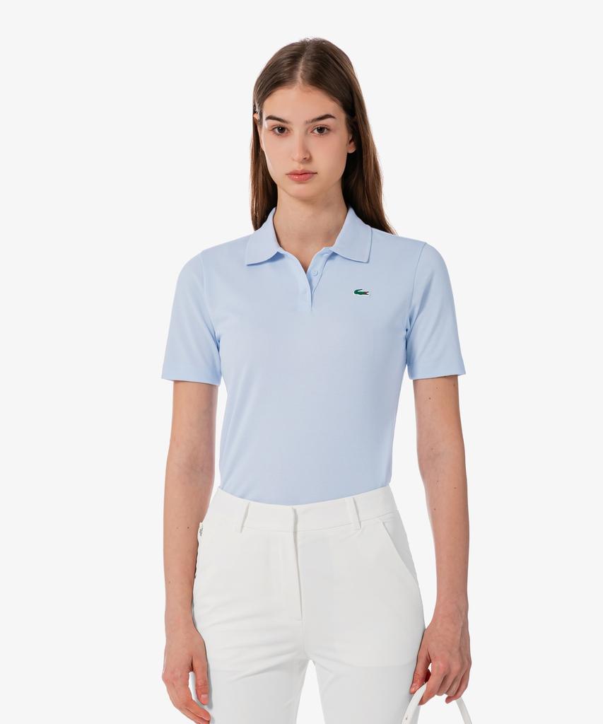 LACOSTE Женская базовая футболка-поло с коротким рукавом для гольфа Pf965E-56G J2G