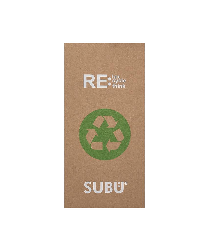 Зимние сандалии Subu Re:Бумага - Черный / Sr-051