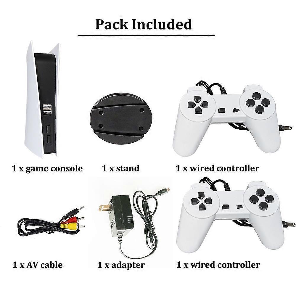 GS5 Game Console 8 Bit USB Handheld Game Player 200 Classic Games AV Output