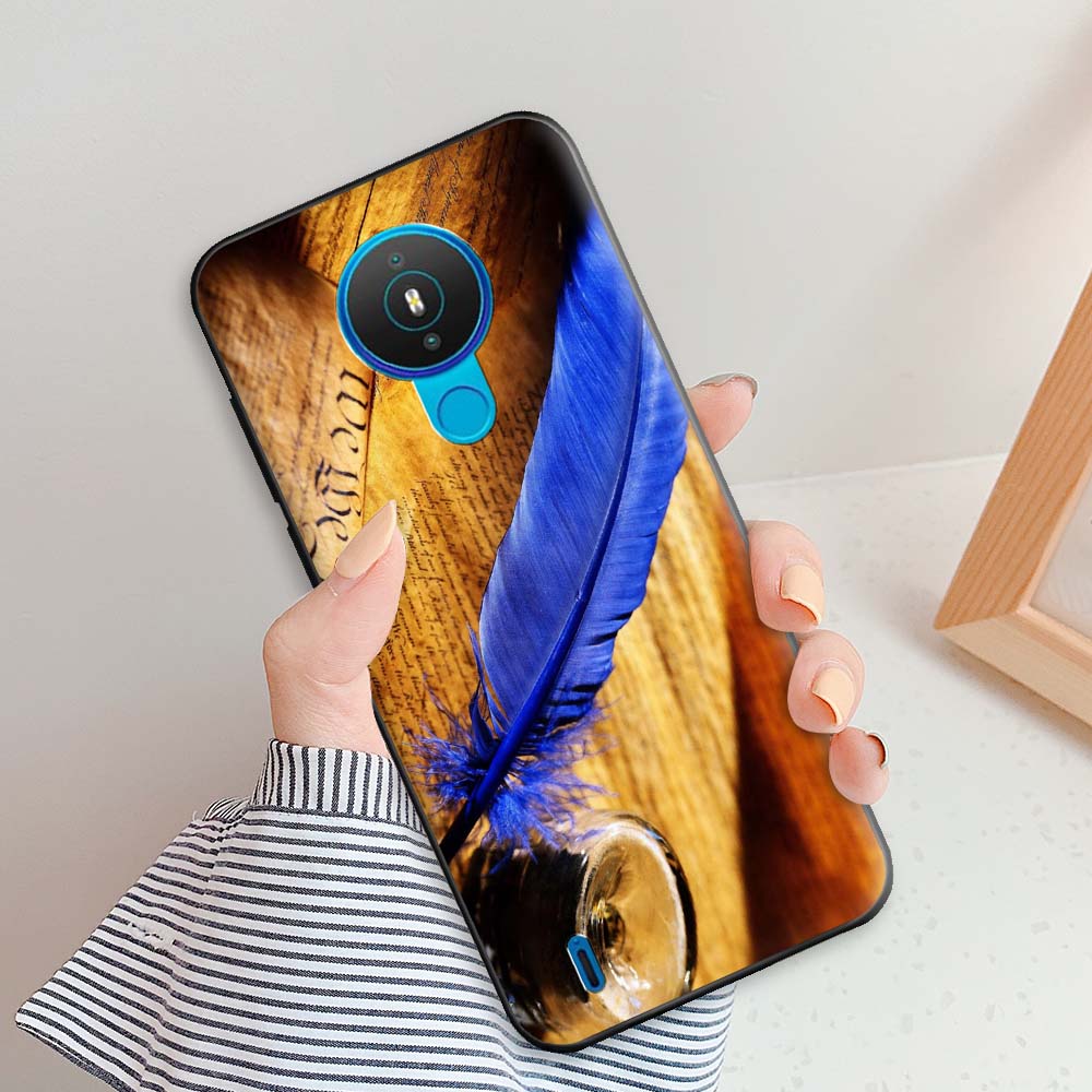 Для Nokia 1.4 Чехол Nokia 3.4 Модные Мраморные Чехлы Для Nokia 7.2 Nokia 5.4 Nokia 6.2 Защитный Силиконовый Задний Чехол Корпус Бампер