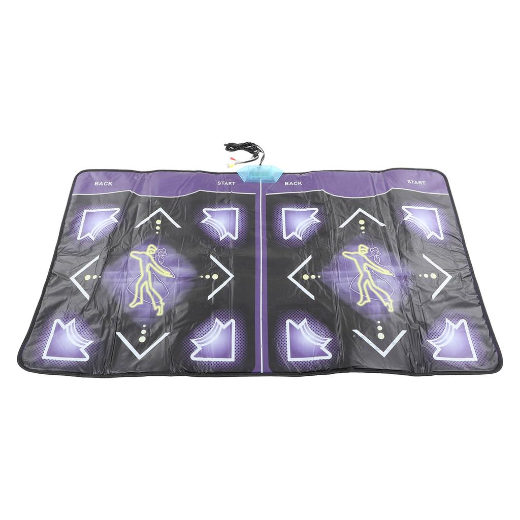 Беспроводной электронный танцевальный коврик AV-кабель Вход HD Двойной пользовательский фитнес-упражнение Противоскользящий пульт дистанционного управления