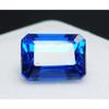 Natural Ring Size Sapphire Blue Emerald Shape 2 Ct Certified Loose Gemstones A-1971