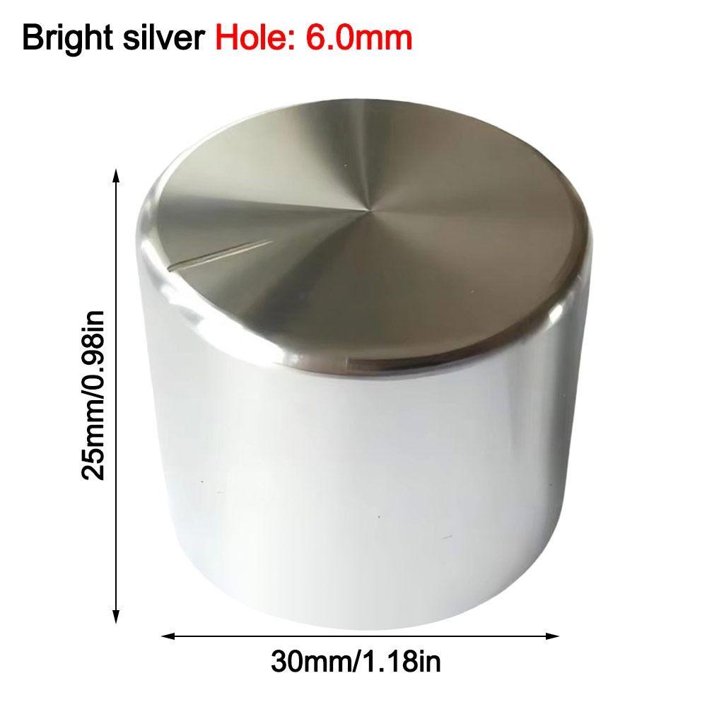 1Pcs Aluminum Alloy Aluminum Volume Knob for Guitar Effect Pedals and Audio Equipment