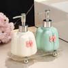 Керамическая бутылка для жидкого мыла Дозатор для мыла Контейнер для мыла Насос для мыла Дозатор для мыла Заправляемая бутылка для мыла