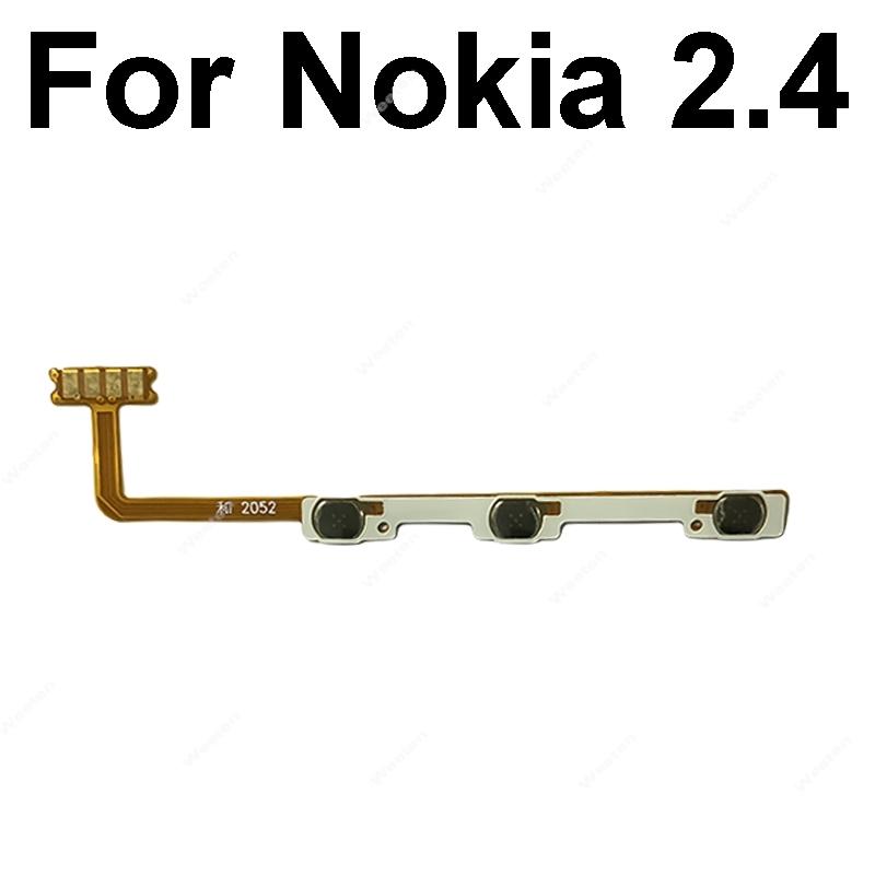 For Nokia 2.2 3.2 4.2 6.2 7.2 1.3 2.3 5.3 8.3 1.4 2.4 3.4 5.4 Power Volume Side Button Key Flex Cable