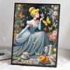 Full Round Diamond Painting Butterfly and Princess Art Rhinestone Picture Mosaic DIY 5D Cross Stitch Embroidery Home Decoration
