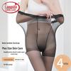 Langsha Women's Plus Size Thin Anti-Snag Pantyhose