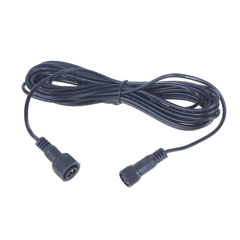 5 метров удлинительный кабель для солнечного прожектора водонепроницаемый кабель 2-контактный разъем типа «папа-мама» универсальный прожектор 5 м кабель
