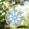 Galaxy Metal Wind Spinner 3D Swirl Design for Outdoor Indoor Decor Perfect Gift for Women Wife Christmas Thanksgiving All Season