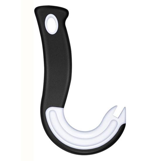 2 шт. J-образный открывалка для бутылок с удобным захватом и кольцом для открывания крышек банок