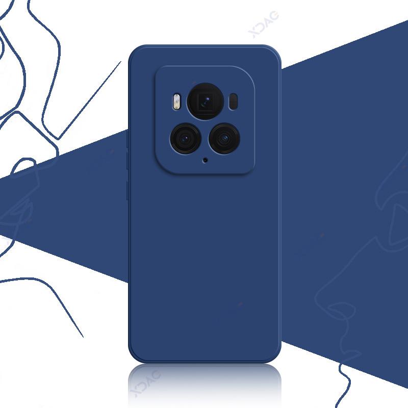 Роскошные двухслойные чехлы для Honor Magic6 Magic 6 Pro Ultimate 6Pro 6Ultimate 5G Square Liquid Silicone Phone Armor Coque