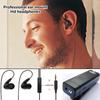 Wireless In Ear Earphone Monitoring System with Earphone Real-time Ear Return UHF FM Without Delay