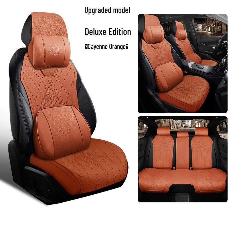 Чехлы на сиденья Geely Binyue CVT/DCT - Версии Super Energy и Dragon Soaring; Кожаные подушки.