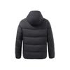 Li Ning Wade Series Cold Resistant Warm Hooded Down Jacket Men Outerwear Black AYMQ043-1